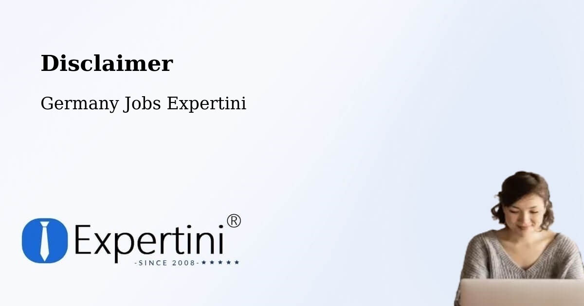 Disclaimer – Bad Wimpfen - Germany Jobs Expertini