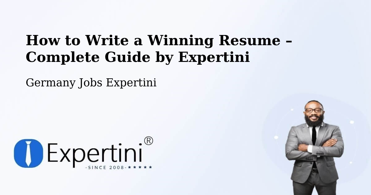 Resume Writing Guide for Job Seekers – Bad Wimpfen - Bad Wimpfen, Germany Jobs Expertini